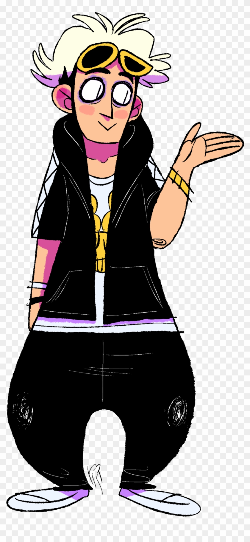 “ A Guzma Doodle To Cool Off My Hand - Cartoon Clipart