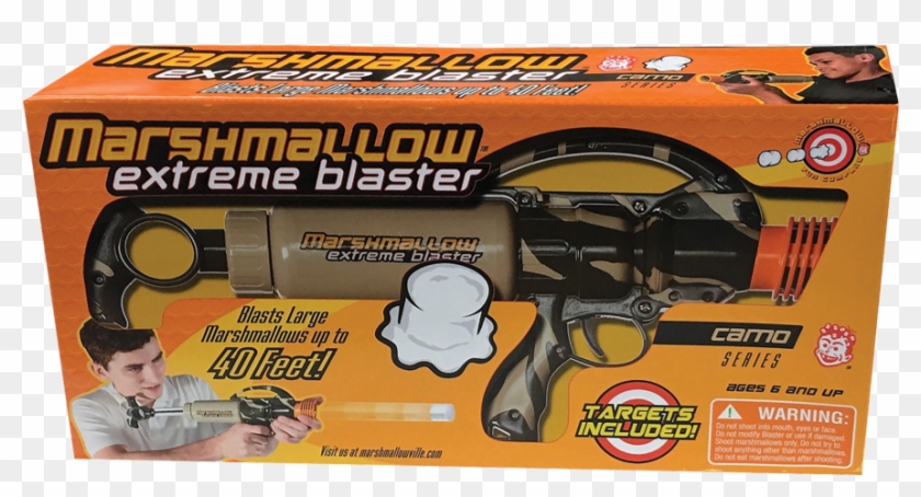 Camo Marshmallow Shotgun Blaster - Camo Extreme Blaster Clipart #5828052