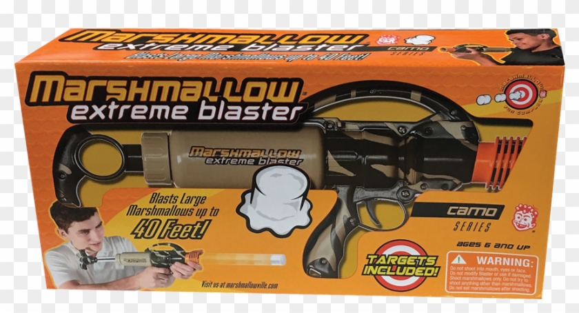 Camo Marshmallow Shotgun Blaster - Camo Extreme Blaster Clipart