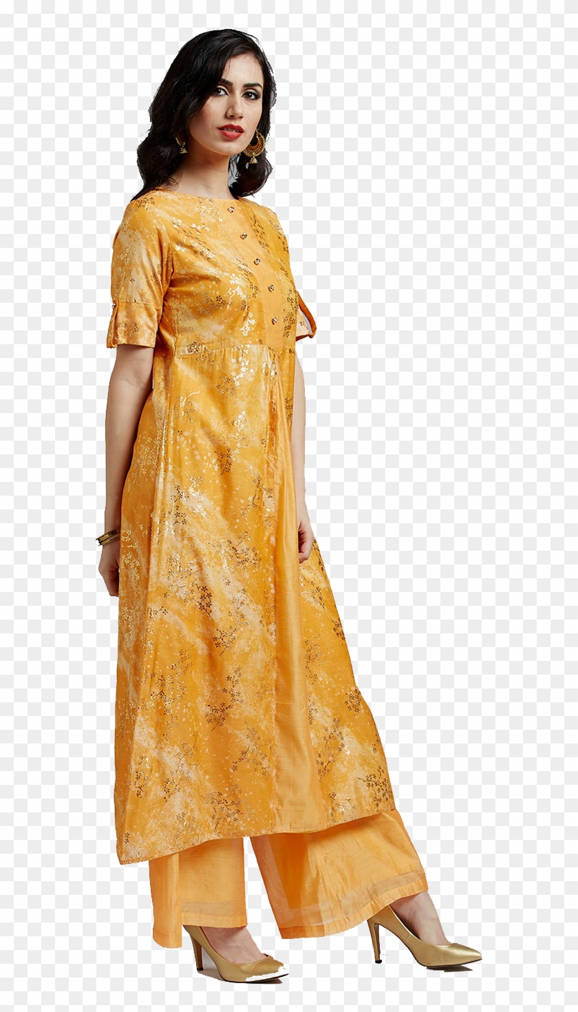 Chanderi Kurti Transparent Background - Silk Clipart #5828121