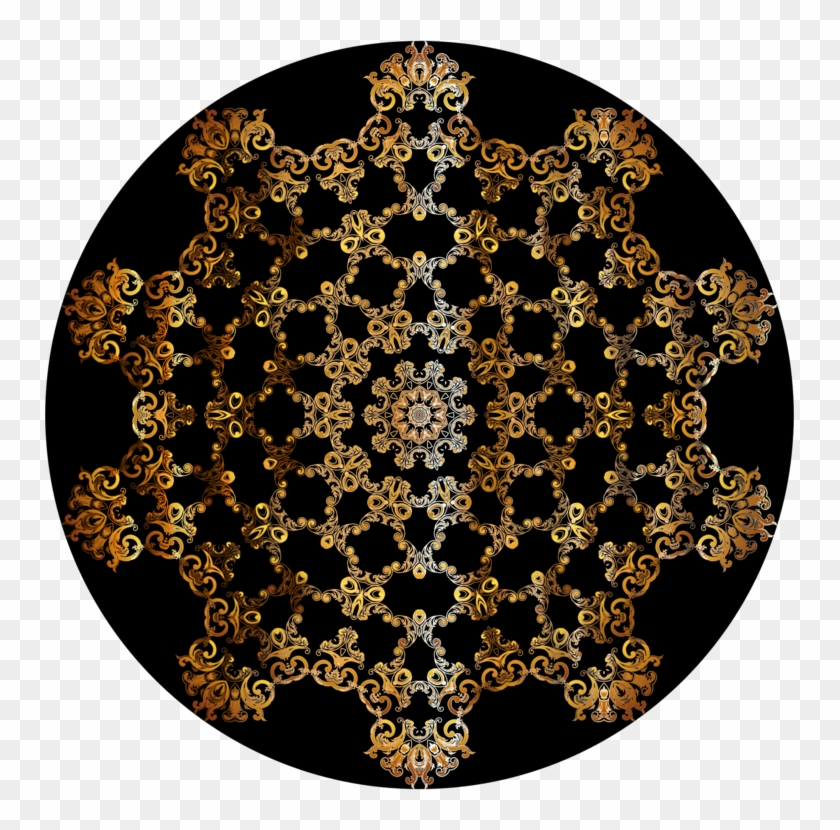 Computer Icons User Interface Visual Arts Floral Design - Circle Clipart #5828156