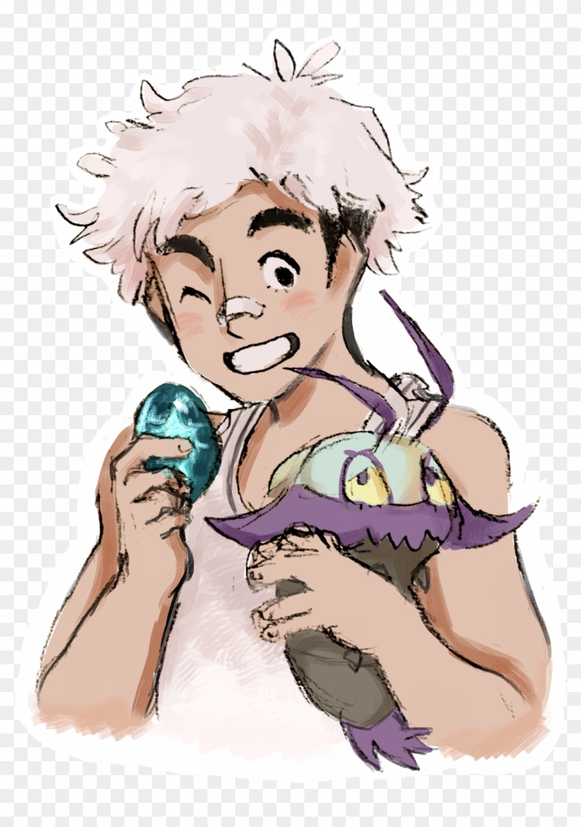 Young Guzma - Guzma X Kakui Clipart #5828295
