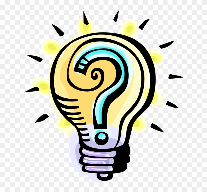 Vector Illustration Of Electric Light Bulb Symbol Of - Лампочка Идея Png Clipart