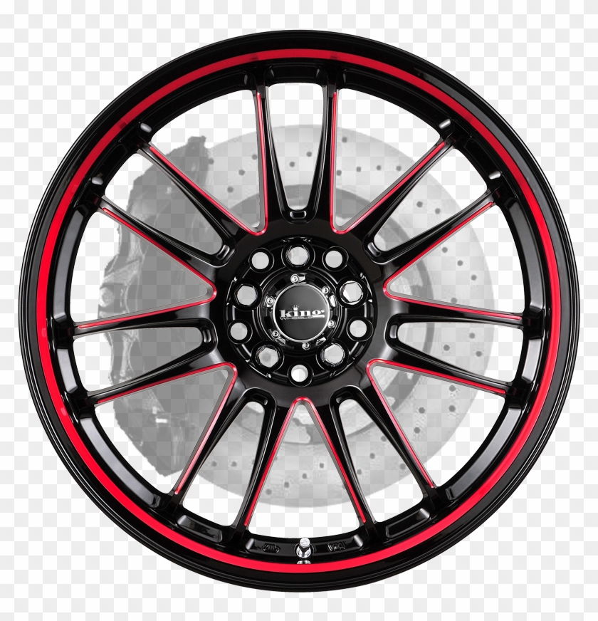 Drifta Red Black Piped - King Wheels Drifta Clipart #5829786