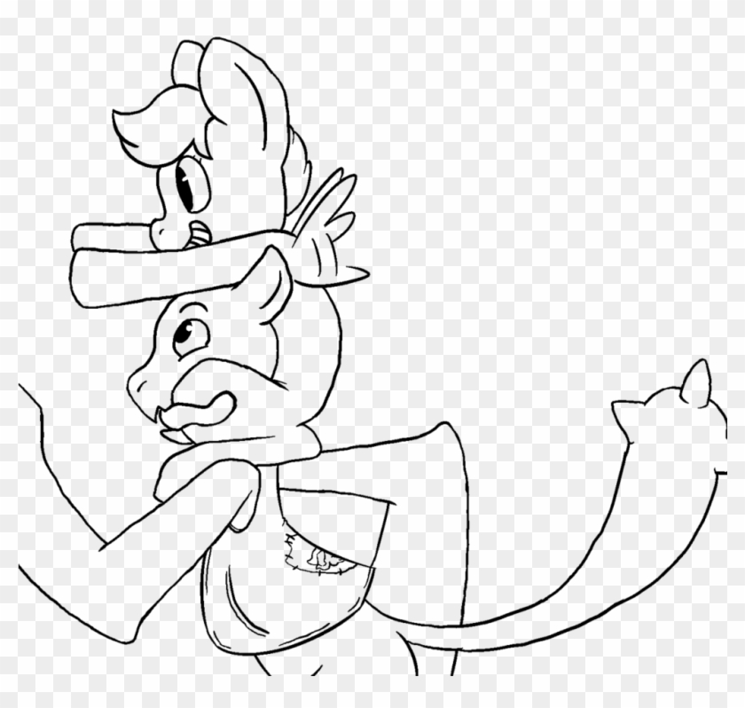 Noginerve, Cape, Clothes, Cmc Cape, Diamond Dog, Grin, - Cartoon Clipart #5830023