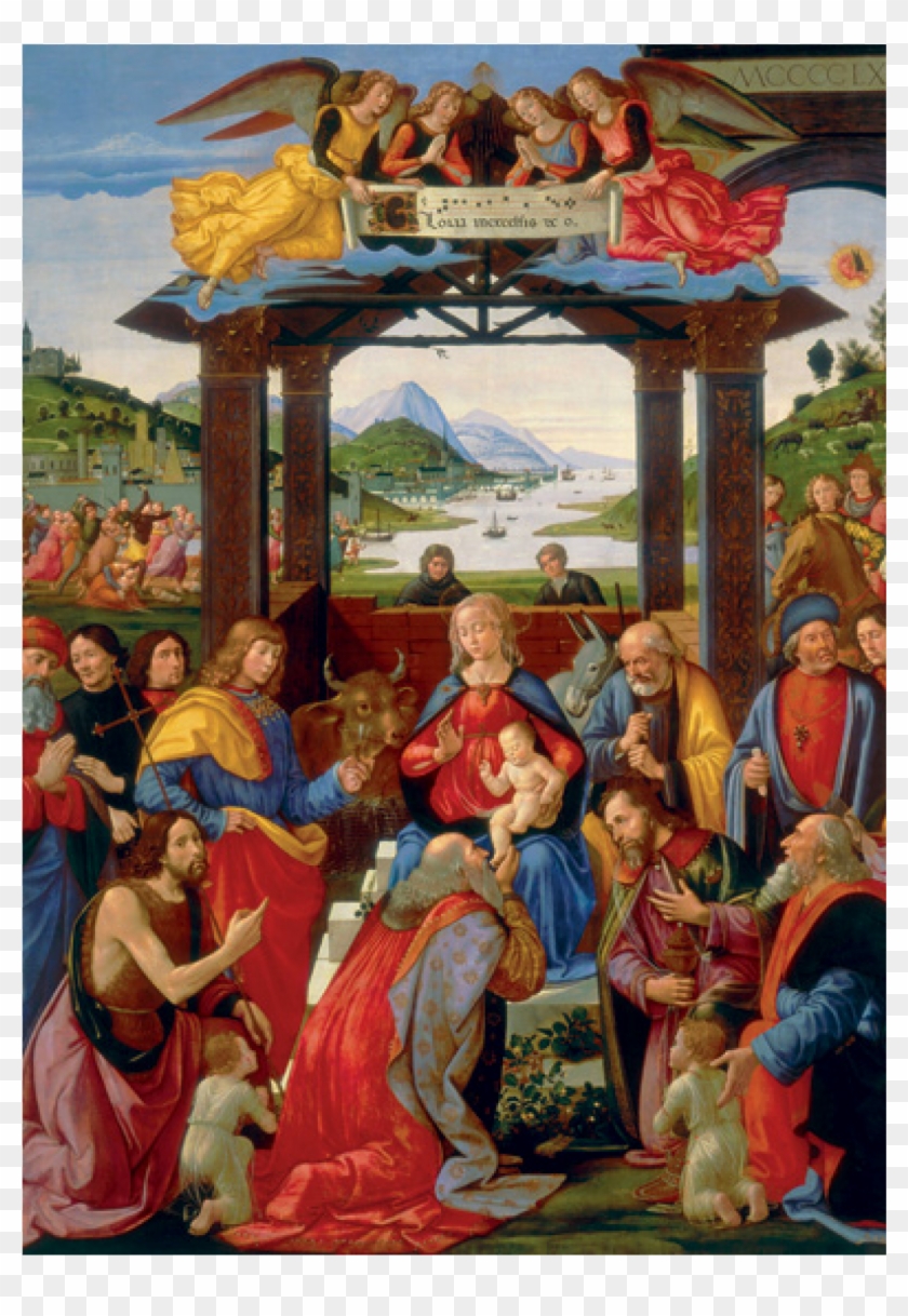 More Views - Adoration Of The Magi Domenico Clipart