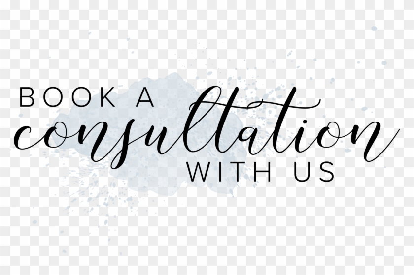Book A Consultation With Us - Calligraphy Clipart