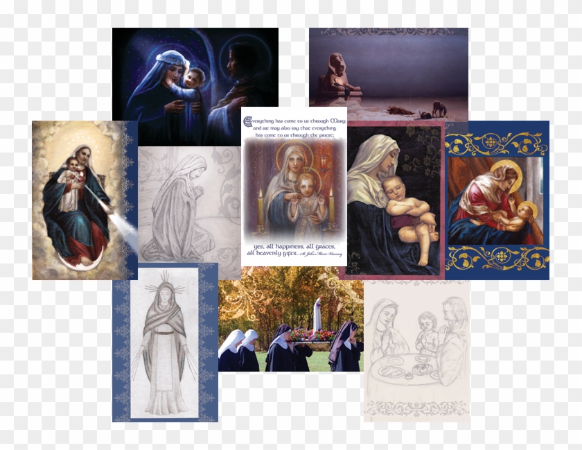 Christmas Cards - Rest On The Flight Into Clipart #5830634