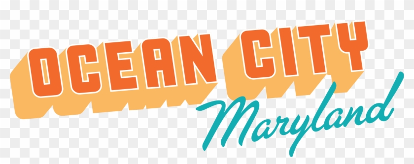 Visit Ocean City - Ocean City Maryland Logo Clipart