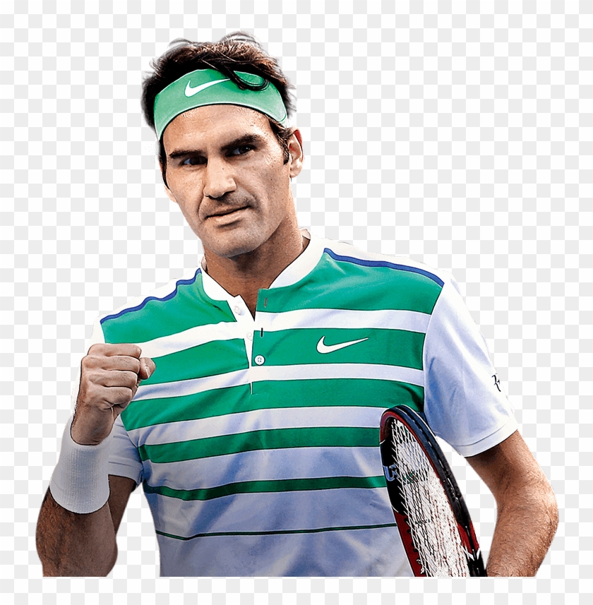 Federer Pp H - Soft Tennis Clipart #5830849