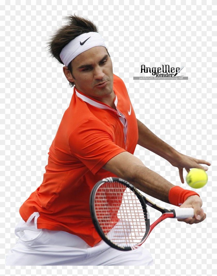 Roger Federer Render , Png Download - Roger Federer Render Clipart #5830875