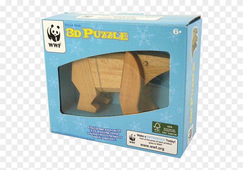 Kumiki Polar Bear - World Wide Fund For Nature Clipart #5831454