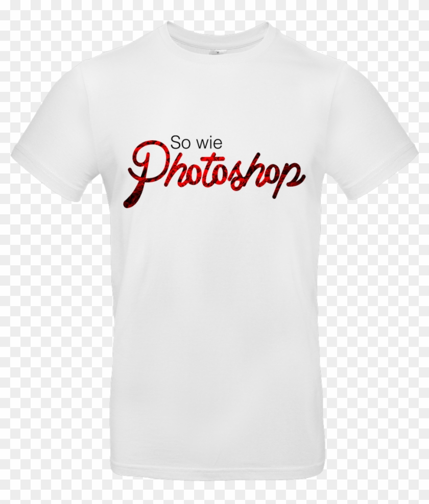 So Wie Photoshop T-shirt B&c Exact Clipart