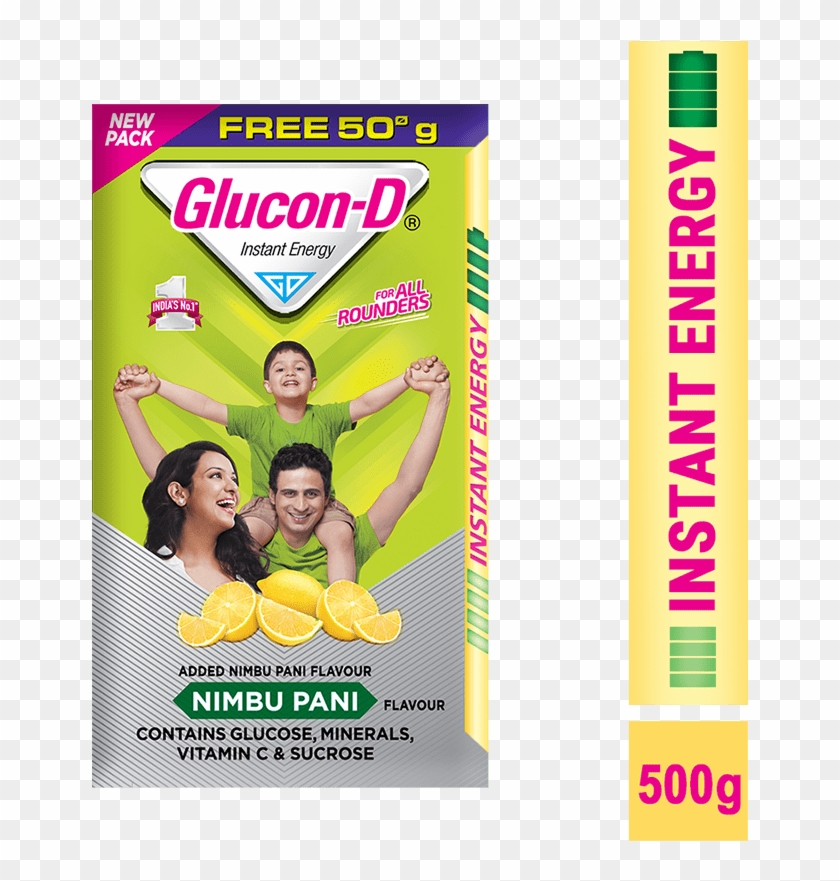 Glucon-d Powder Nimbu Pani - Nimbu Pani Glucon D Clipart #5831883