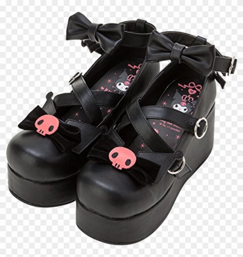 Kuromi Platform Shoes 🎀 - Kuromi Merch Clipart #5832133