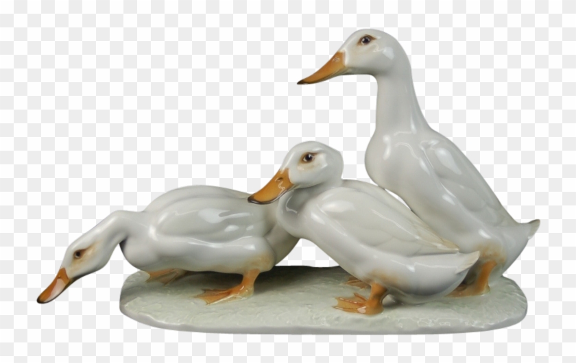 White Duck Png Image - Figurine Clipart #5832638