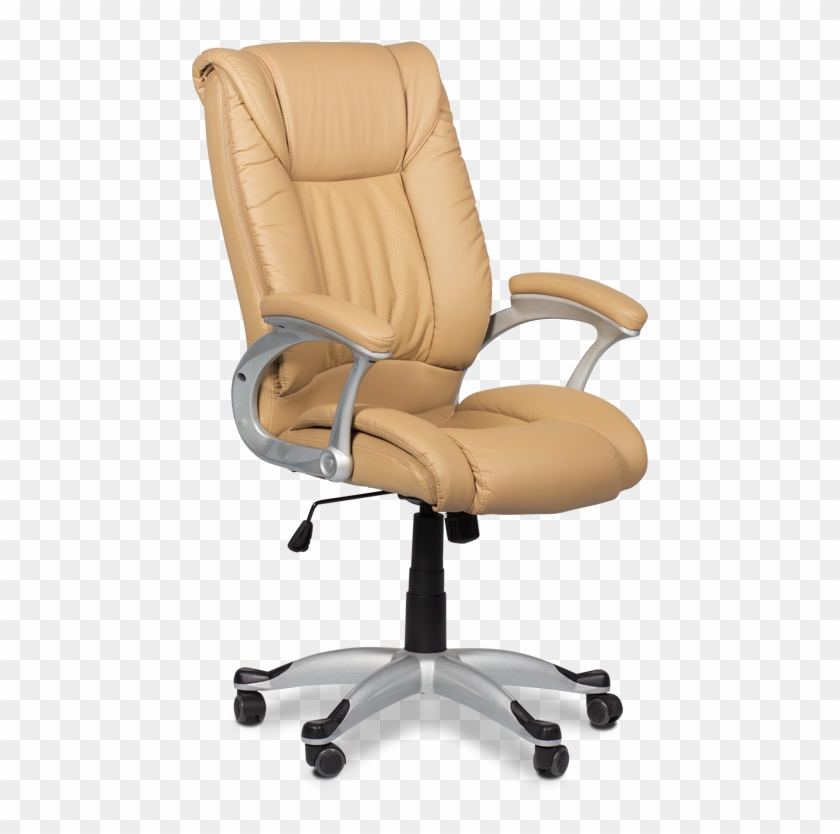 High Back Quality Manager Ergonomic Computer Pu Swivel - Тъмно Кафяв Директорски Стол Clipart