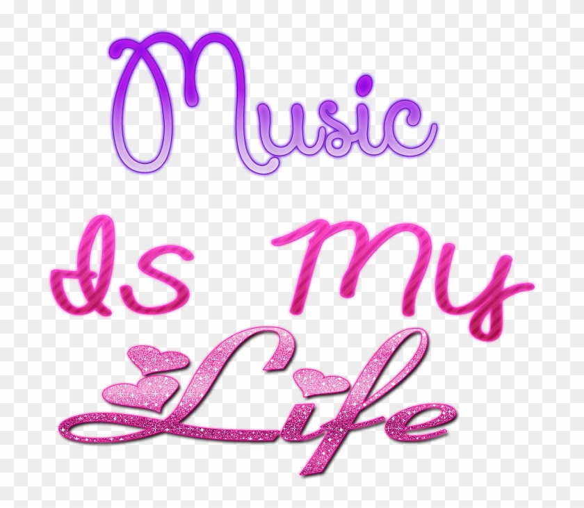 Music Text Png - Calligraphy Clipart