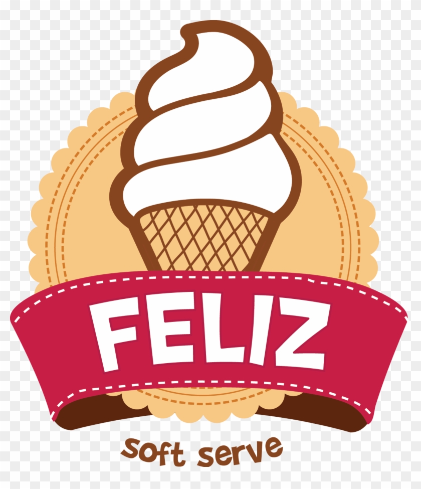 Softy Ice Cream Logo 2 By Michael - Soft Serve Clipart #5833697