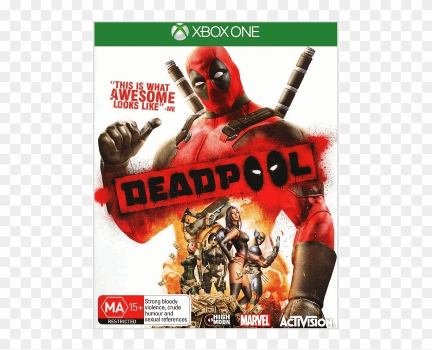 Deadpool Playstation 4 Clipart