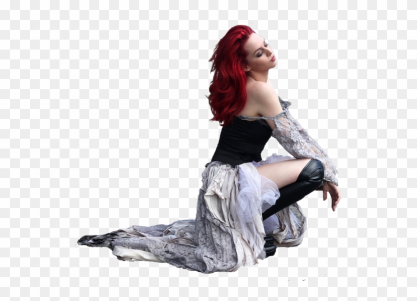 Lady Red Hair - Photo Shoot Clipart