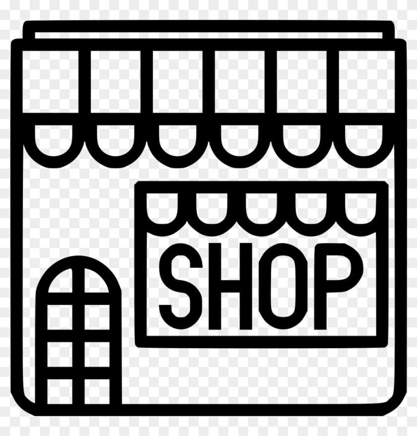 Svg Shop Retail - Wordpress Shop Icon Clipart