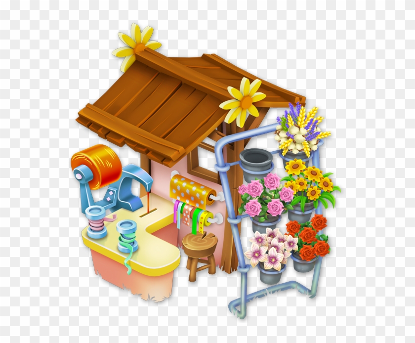 Shop Clipart Bouquet - Florist - Png Download #5834723