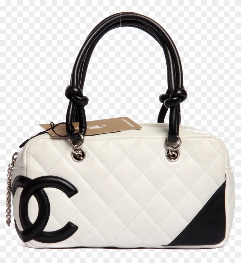 Shop Beautxc9 Maes Handbag Chanel Download Hd Png Clipart - Bolso Chanel Blanco Y Negro Transparent Png