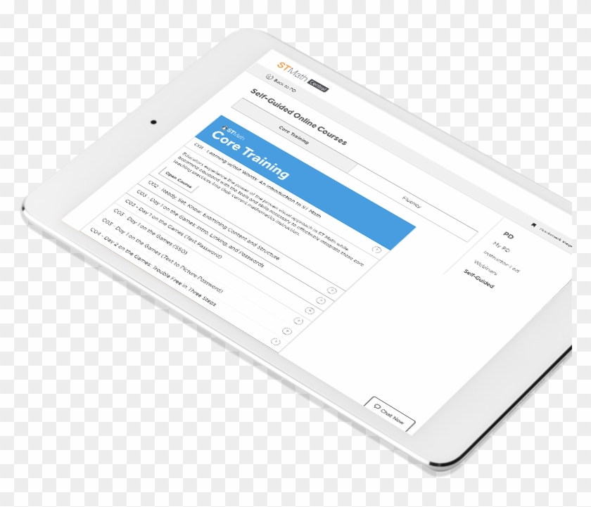 Professional Dev Tablet Clipart