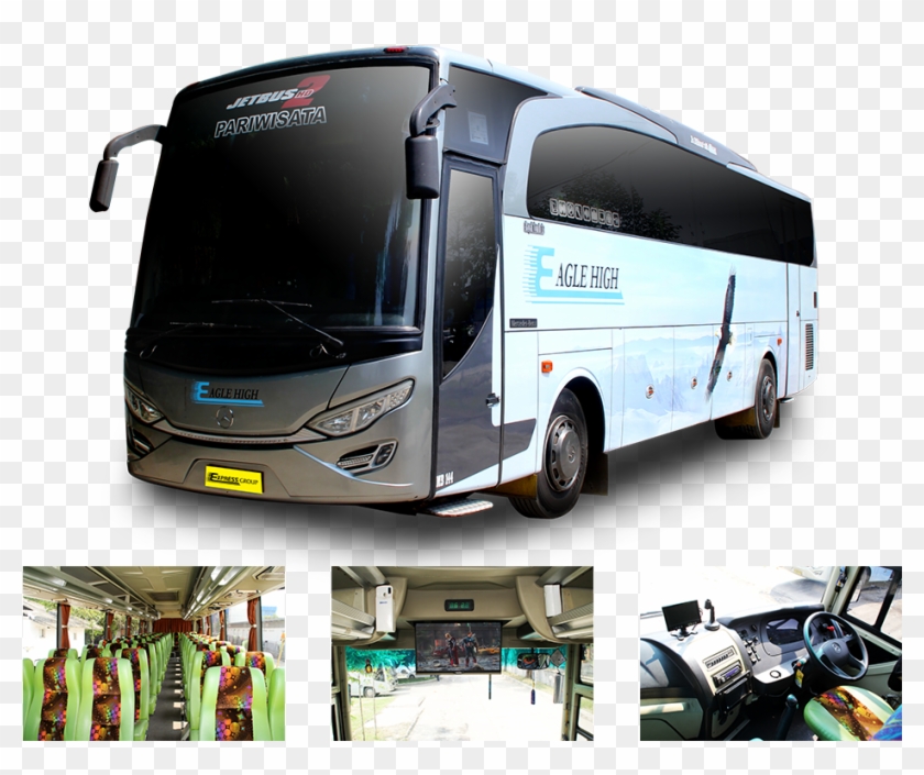 Eagle High - Big Bus - Eagle High Bus Pariwisata Clipart