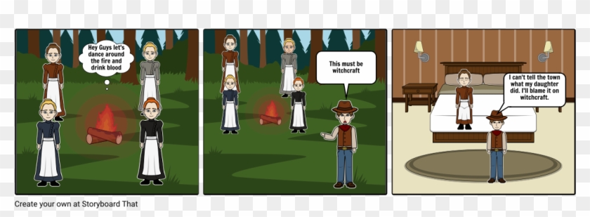 The Crucible Act - Cartoon Clipart #5835695