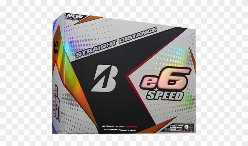 Bridgestone E6 Speed Golf Balls Clipart #5835750