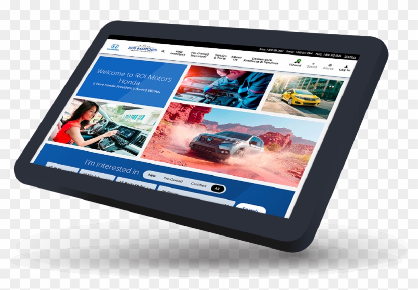 Discover Our New Website Solution >> Opens A New Window - Tablet Computer Clipart #5835754