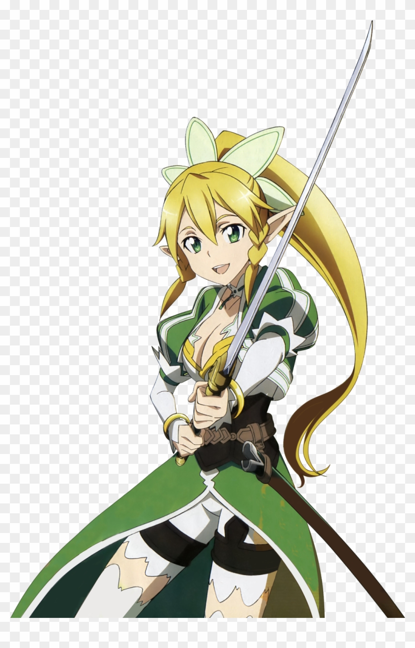 Leafa Hyper Kakoiii Hd Render - Leafa Alo Clipart