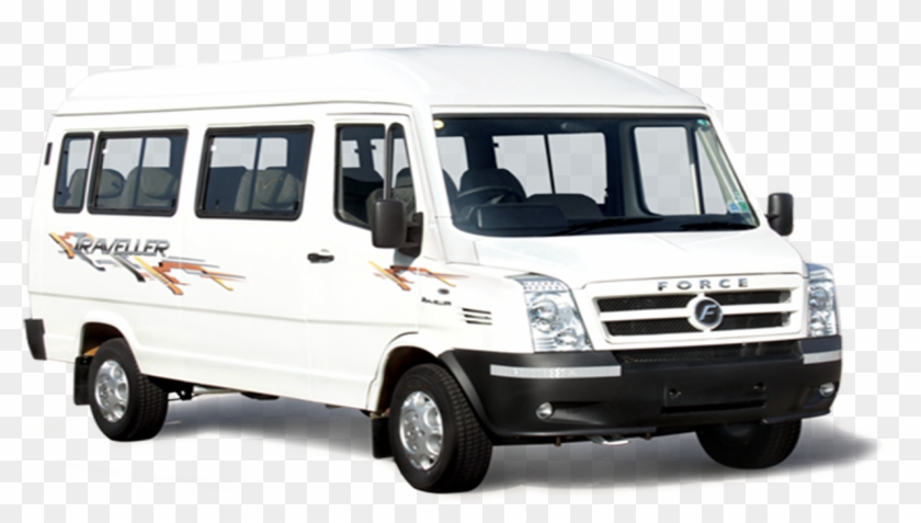 Tempo Traveller On Rent In Pune - Force Tempo Traveller Png Clipart #5836173