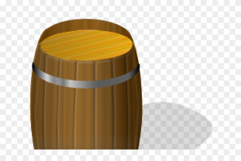 Barrel Clipart Water Drum - Barrel Clip Art - Png Download #5836284