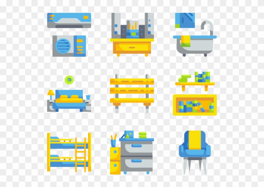 Furniture And Household Clipart #5836332