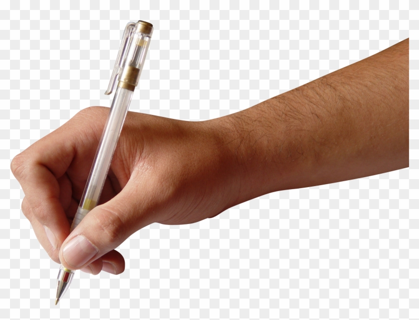 Hand-299675 Clip - Writing - Png Download
