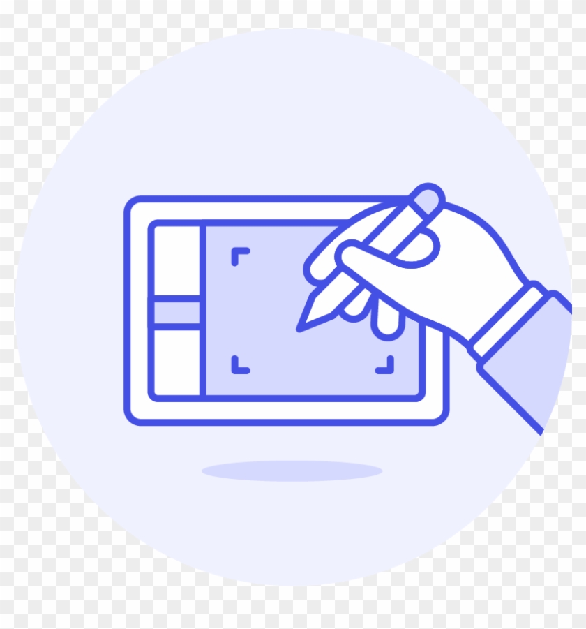 15 Pen Tablet Hand Clipart #5836786