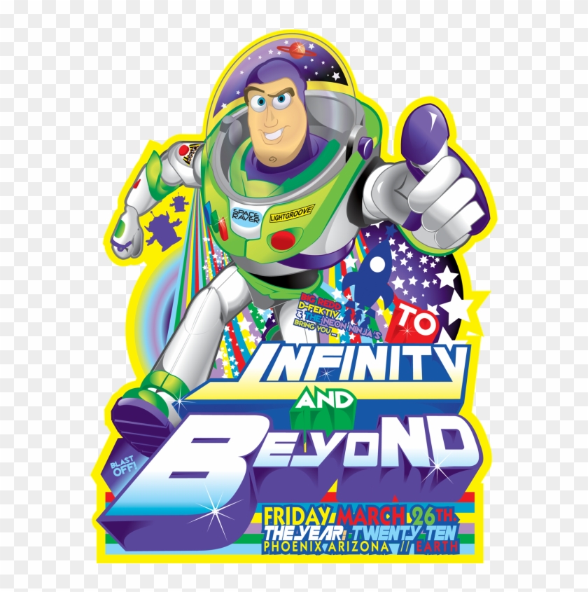 Exactly One Year Ago, Almost To The Day I Was Learning - Infinity And Beyond Clipart #5836863