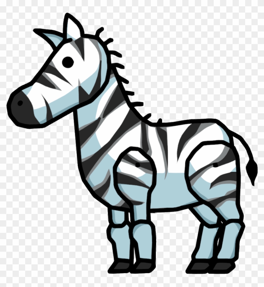 Foal Png - Zebra Foal - Scribblenauts Zebra - Scribblenauts Zebra Clipart #5837600