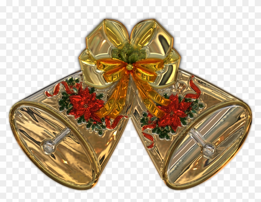 Christmas Bells Metallizer Art Png Image - Christmas Bells Hd Png Clipart #5838153