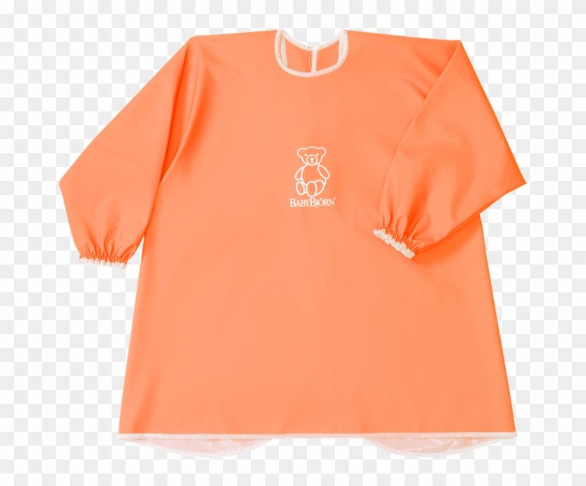 Baby Bjorn Eat & Play Smock Bib - Baby Bjorn Long Sleeve Bib Clipart