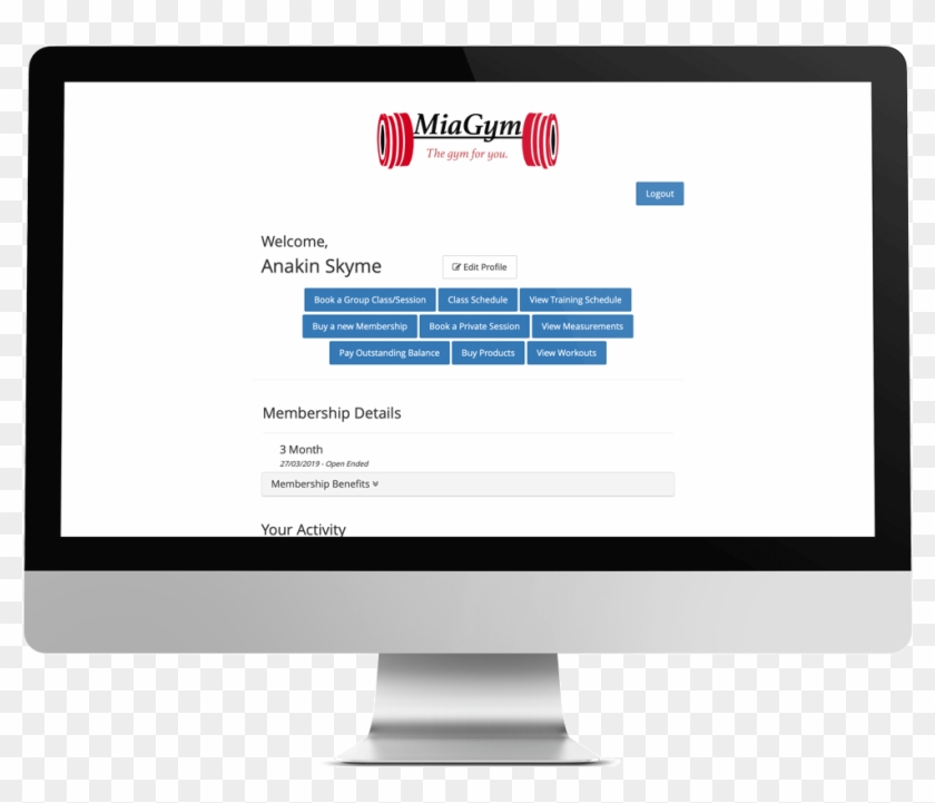 Member Portal - Mobileportalheader - One Product Shopify Store Clipart #5838978