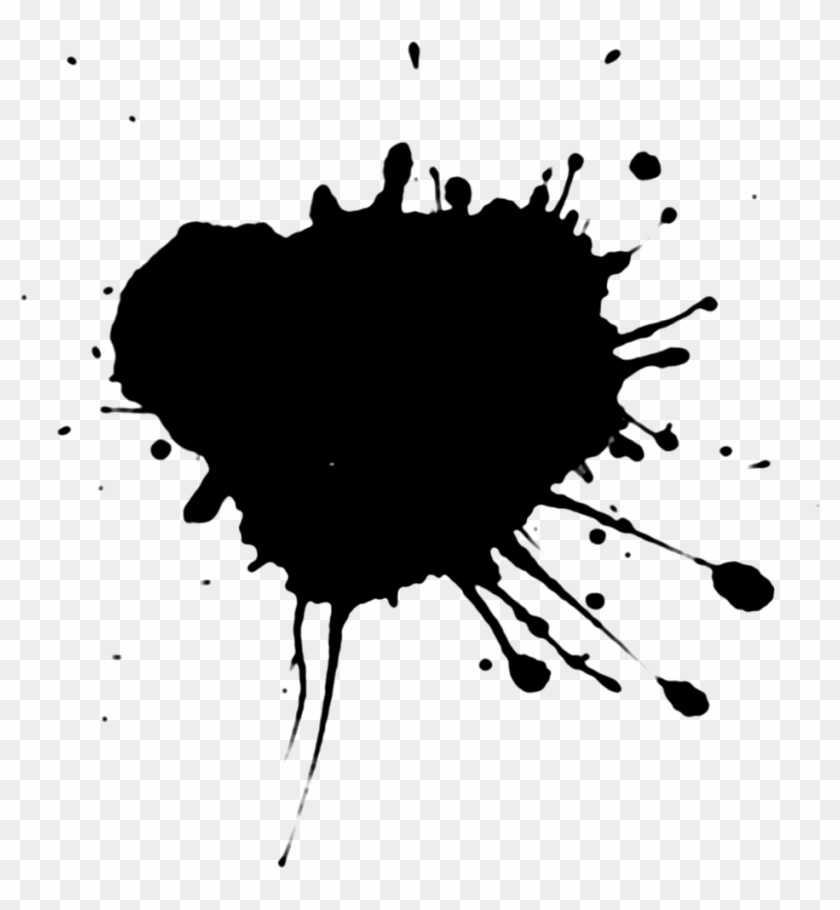 #splash #colorsplash #black #freetoedit #ftestickers - Paint Clipart