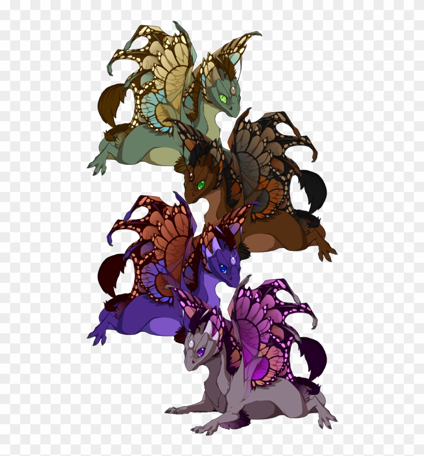 Butterfly Examples - Cartoon Clipart