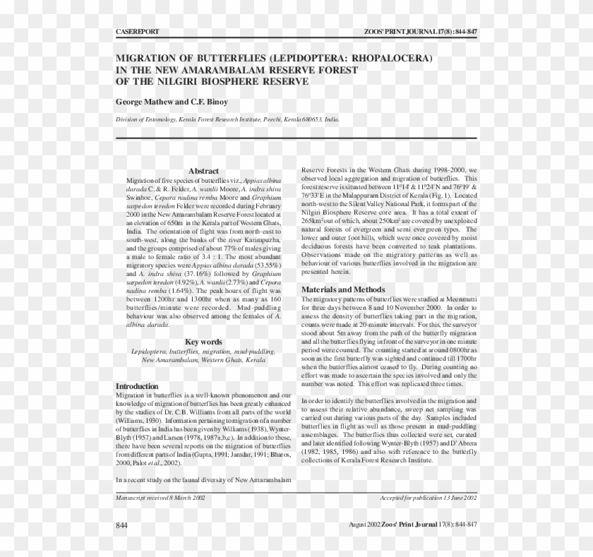 Pdf - Butterflies Of The Indian Region Wynter Blyth Free Clipart #5839989