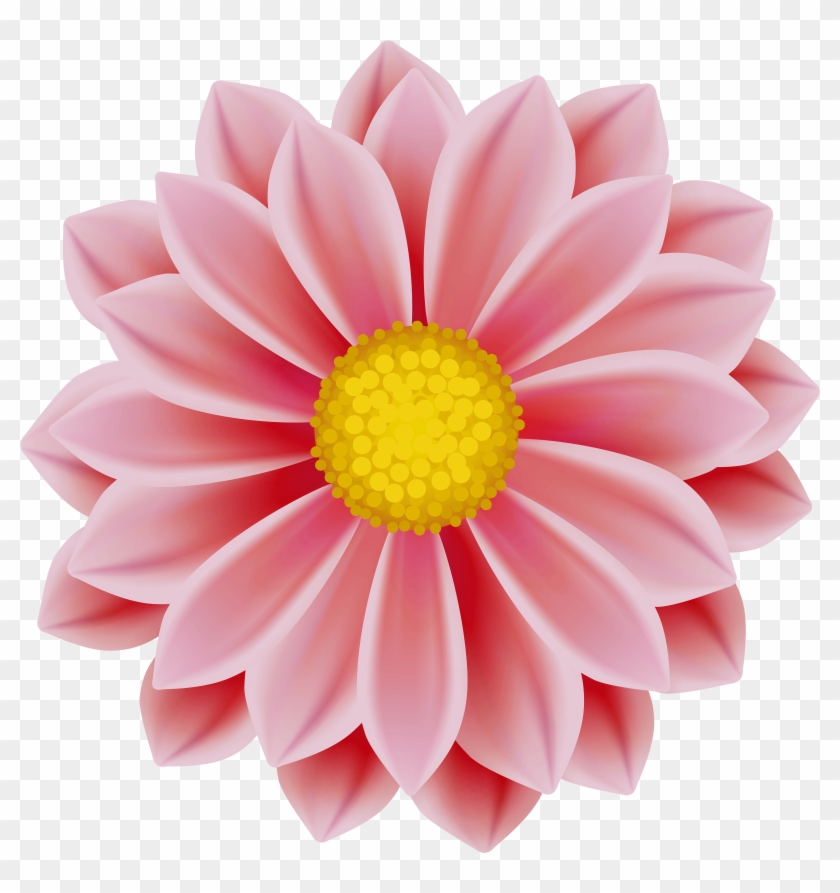 Flower Png Clip Art - Portable Network Graphics Transparent Png #5840363