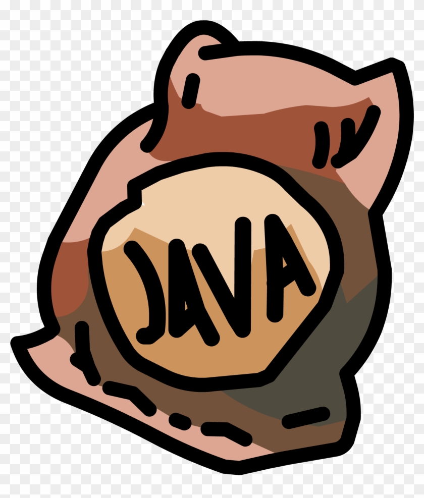Club Penguin Java Bag Clipart #5840388