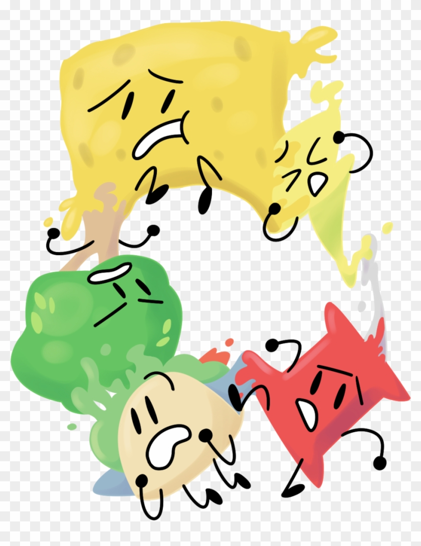 I Liked Those Color Splashes Clipart #5840817